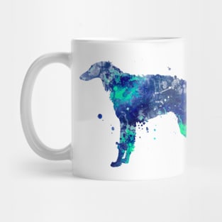 Borzoi Dog Watercolor Painting Mug